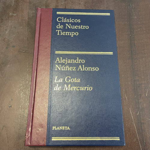 Portada del libro de La Gota de Mercurio