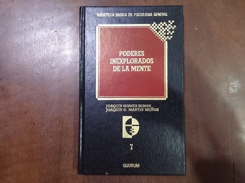 Portada del libro de Poderes inexplorados de la mente. Biblioteca básica de psicología general. 7