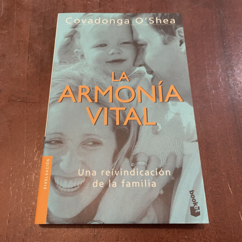 Portada del libro La armonía vital