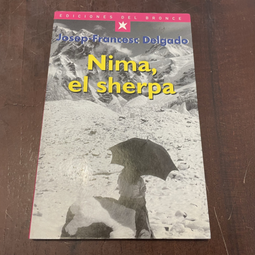 Portada del libro de Nima, el sherpa