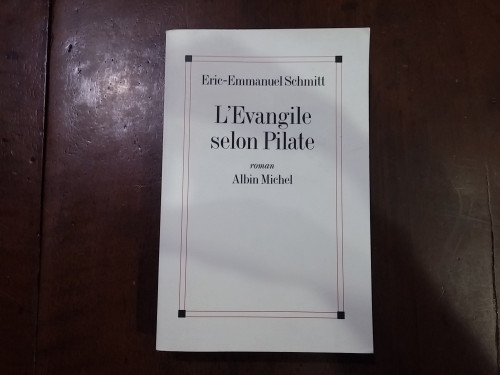 Portada del libro de L'Evangile selon Pilate