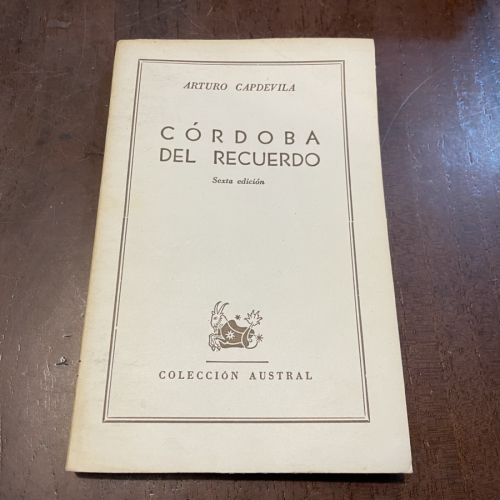 Portada del libro de Córdoba del recuerdo