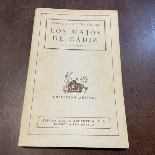Portada del libro de Los majos de Cádiz