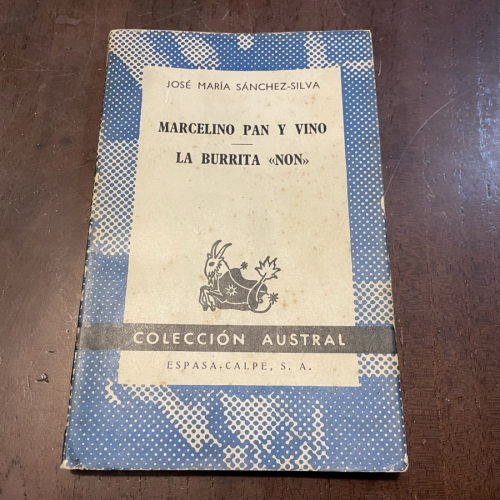 Portada del libro de Marcelino pan y vino. La burrita Non