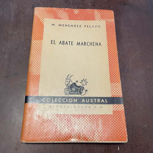 Portada del libro de El Abate Marchena