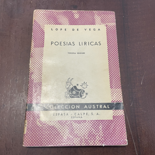 Portada del libro de Poesías líricas