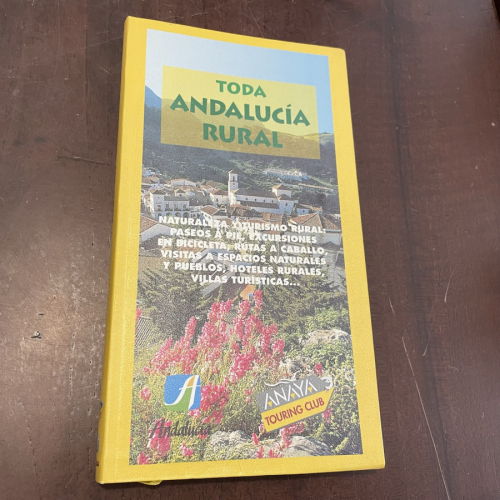 Portada del libro de Toda Andalucía rural