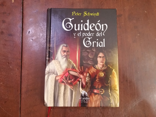 Portada del libro de Guideón y el poder del Grial