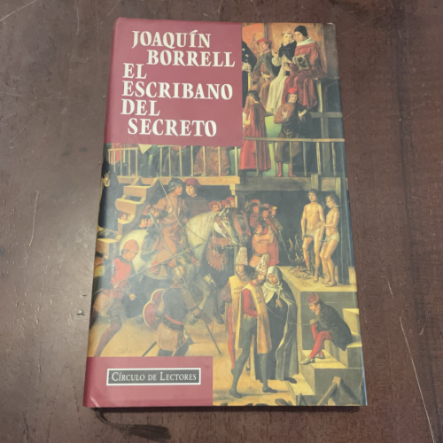 Portada del libro de El escribano del secreto