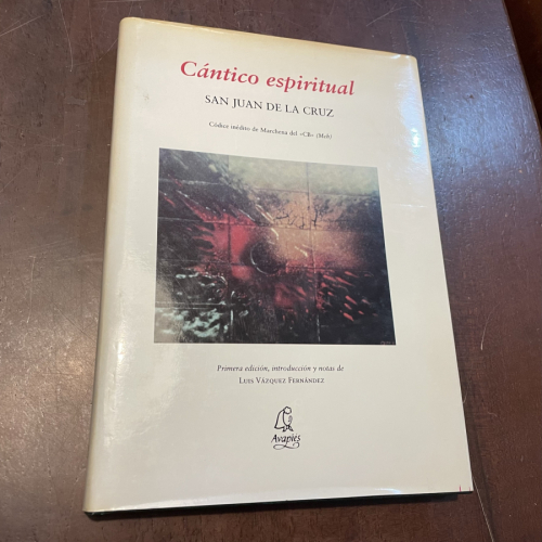 Portada del libro de Cántico espiritual