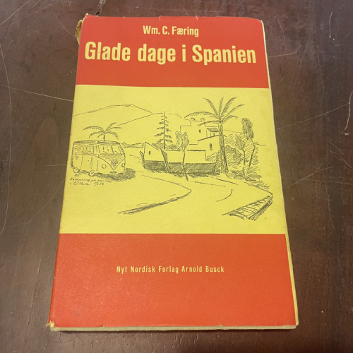 Portada del libro de Glade dage i Spanien