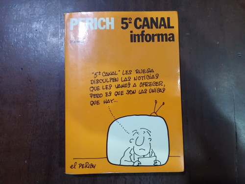 Portada del libro de 5º canal informa