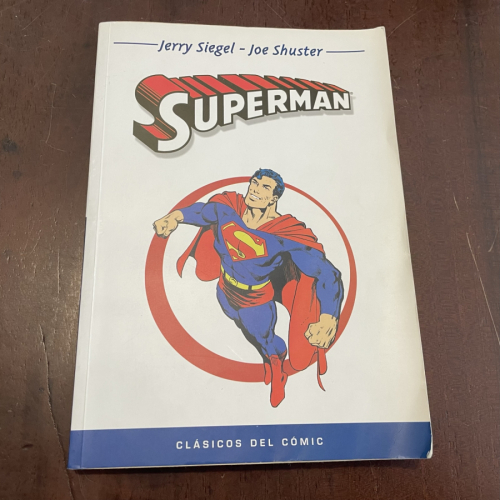 Portada del libro de Clásicos del cómic. Superman