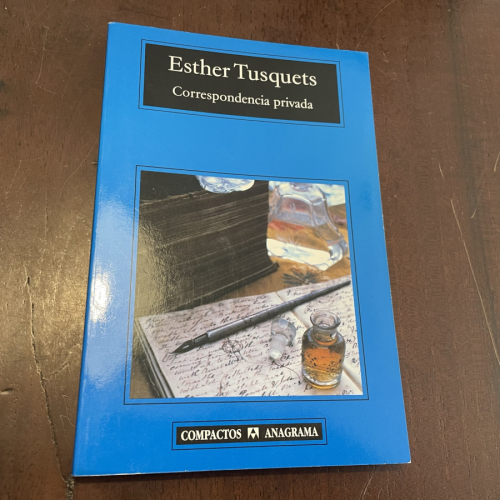 Portada del libro de Correspondencia privada