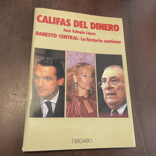 Portada del libro de Califas del dinero