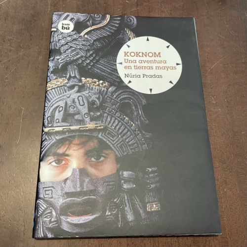 Portada del libro de Koknom. Una aventura en tierras mayas