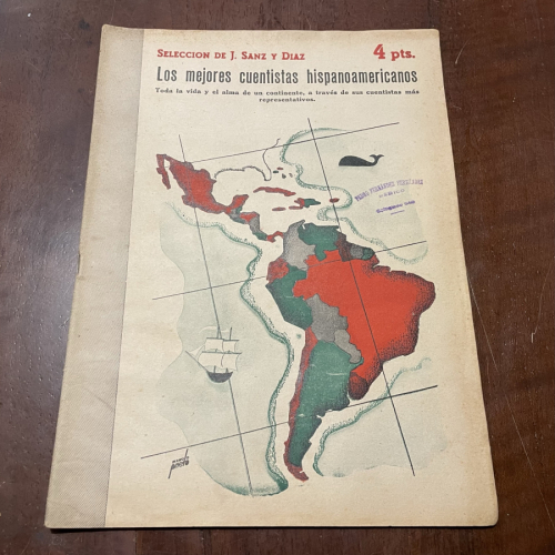 Portada del libro de Los mejores cuentistas hispanoamericanos