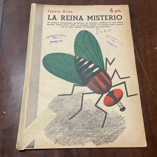 Portada del libro de La reina misterio