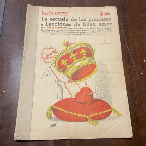 Portada del libro de La escuela de las princesas. Lecciones de buen amor 