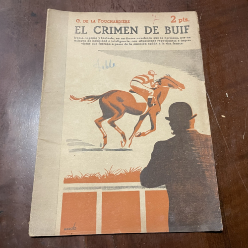 Portada del libro de El crimen de Buif