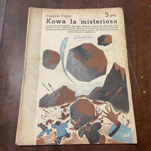 Portada del libro de Kowa la misteriosa