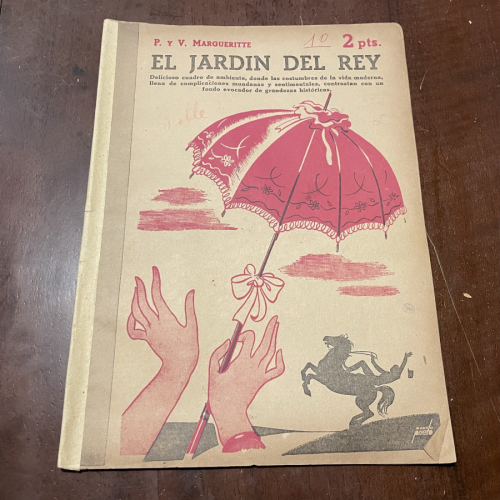 Portada del libro de El jardín del rey