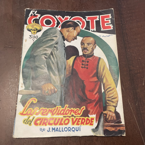 Portada del libro de El Coyote. Los servidores del circuito verde