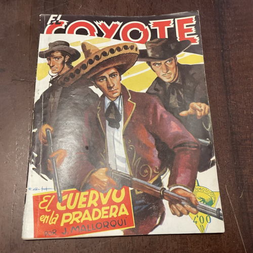 Portada del libro de El Coyote. El cuervo en la pradera