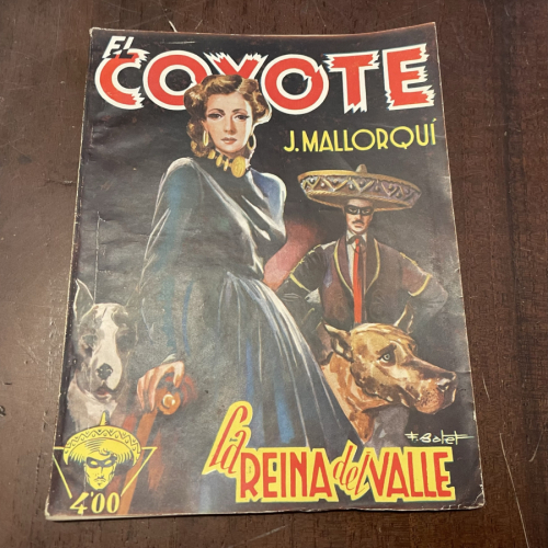Portada del libro de El Coyote. La reina del valle