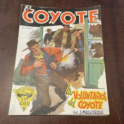 Portada del libro de El Coyote. Los voluntarios del Coyote