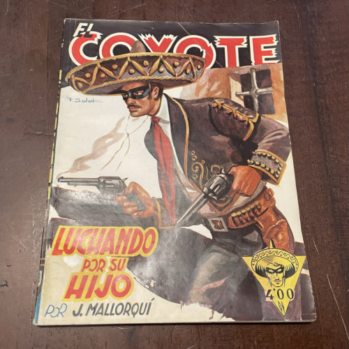 Portada del libro de El Coyote. Luchando por su hijo