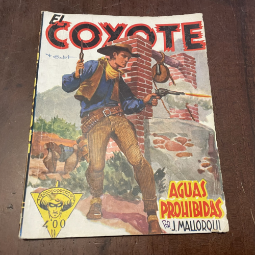 Portada del libro de El Coyote. Aguas prohibidas