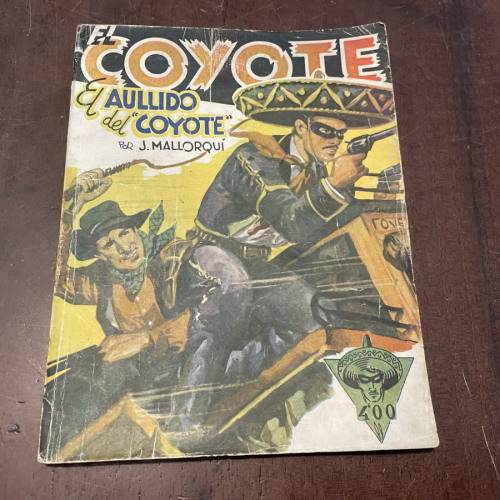 Portada del libro de El Coyote. El aullido del Coyote