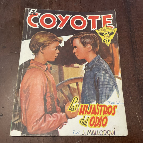 Portada del libro de El Coyote. Los hijastros del odio