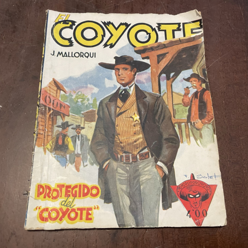 Portada del libro de El Coyote. Protegido del Coyote