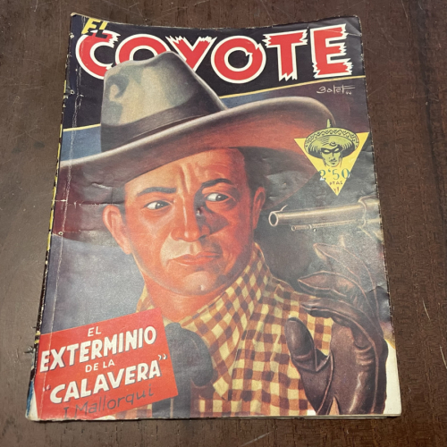 Portada del libro de El Coyote. El exterminio de la calavera