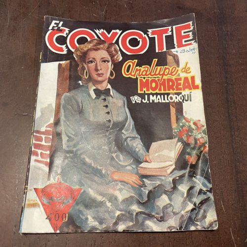 Portada del libro de El Coyote. Analupe de Monreal