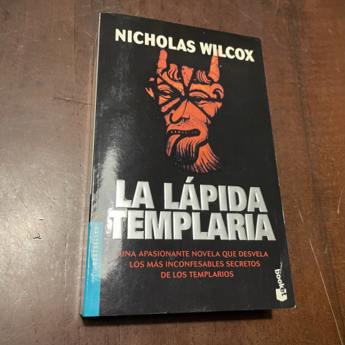 Portada del libro de La lápida templaria