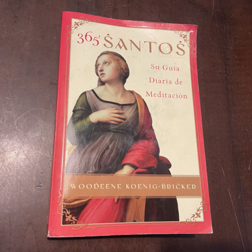 Portada del libro de 365 santos