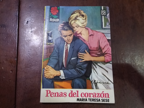 Portada del libro de Penas del corazón. Colección Rosaura nº 753