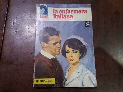 Portada del libro La enfermera italiana. Colección Legiones Blancas nº 165