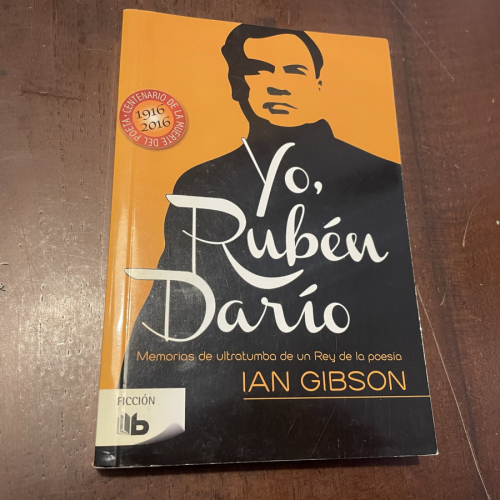 Portada del libro de Yo, Rubén Darío