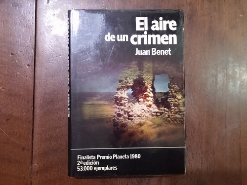 Portada del libro de El aire de un crimen