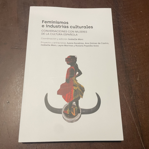 Portada del libro de Feminismos e industrias culturales