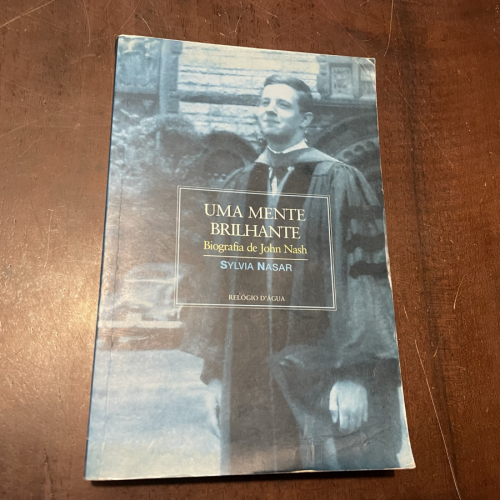 Portada del libro de Uma mente brilhante (Portuguese)