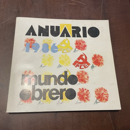 Portada del libro Anuario 1986 Mundo obrero