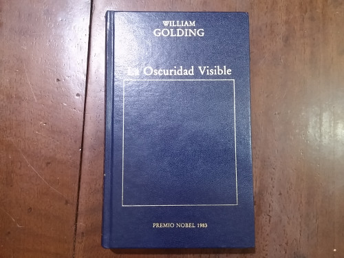 Portada del libro de La oscuridad visible