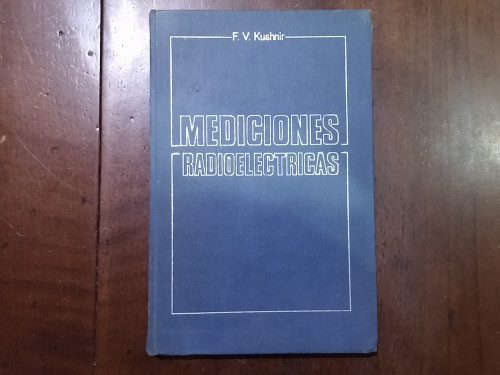 Portada del libro de Medidas radioléctricas