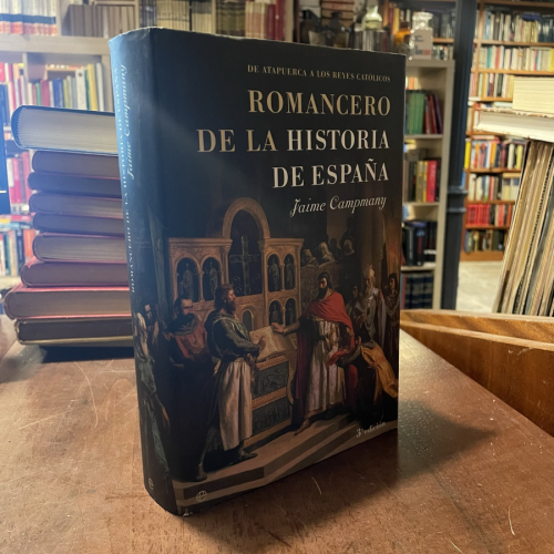 Portada del libro de Romancero de la Historia de España