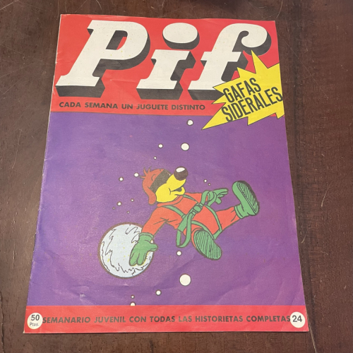 Portada del libro de Pif nº 24 Gafas siderales